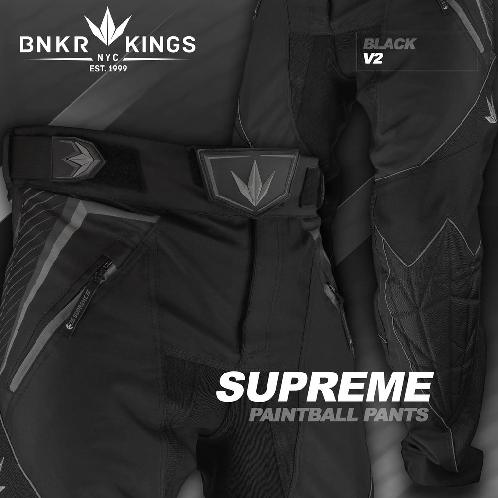 BUNKERKINGS V2 SUPREME PANTS - NOIR