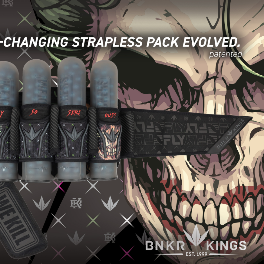 Bunkerkings Fly2 Pack 5+8 - Black Joker (250 pièces uniquement)