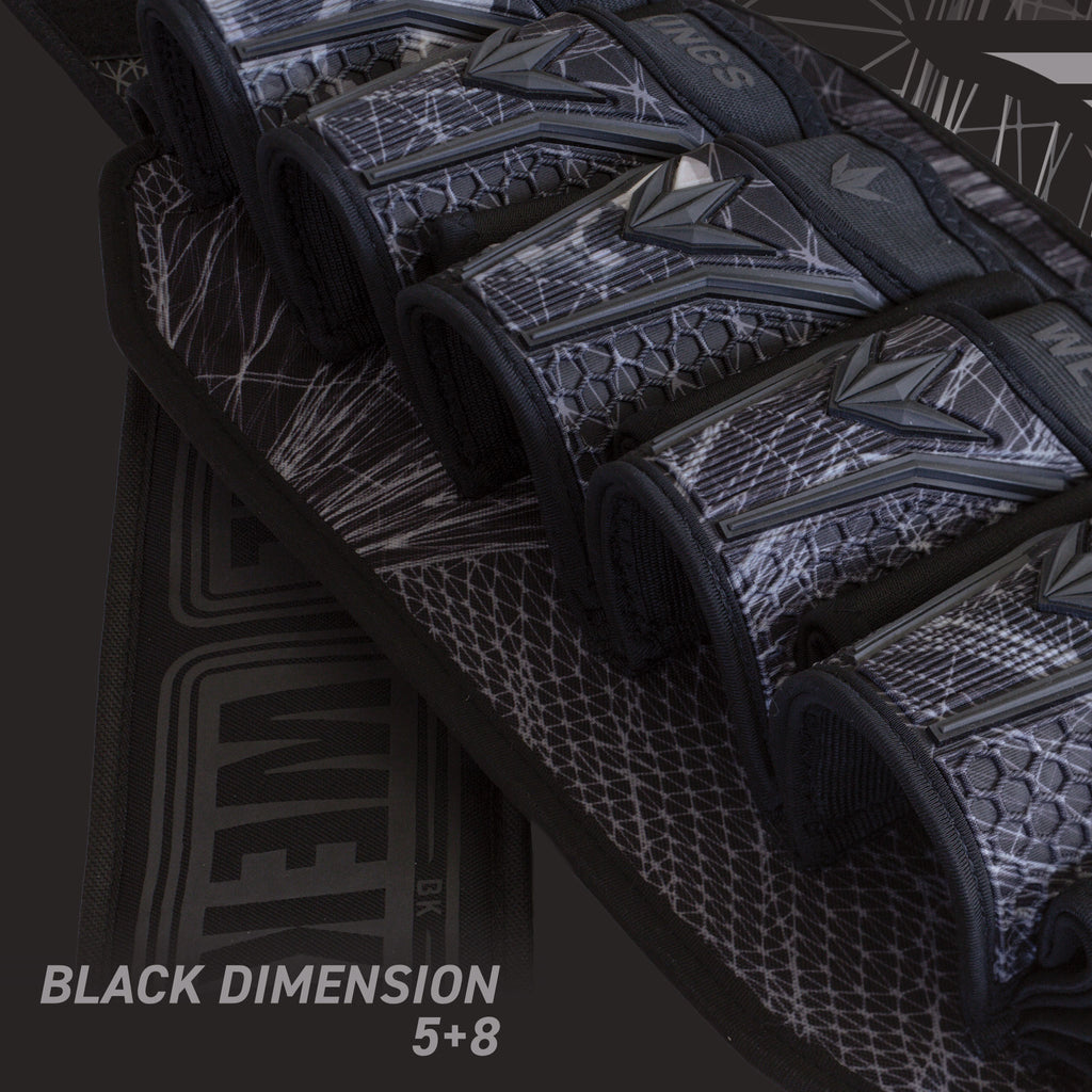 BUNKERKINGS FLY2 PACK - BLACK DIMENSION 5+8