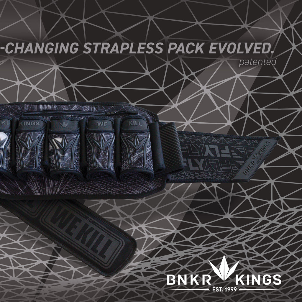 BUNKERKINGS FLY2 PACK - BLACK DIMENSION 5+8