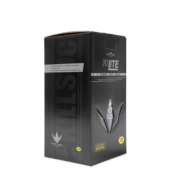 Bunkerkings FN Lite Air Bottle Only - 70ci 4500psi - Black Joker Skull - Bouteille d'air comprimé 1,15L