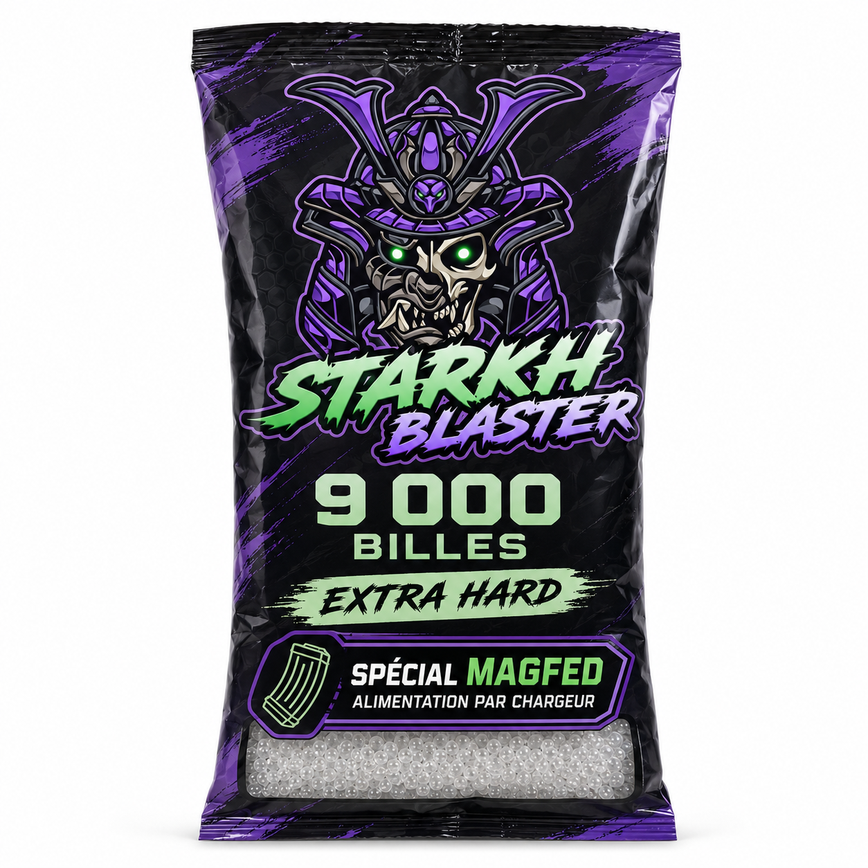 Billes Gel Blaster Extra Premium Extra Hard Magfed – Sachet de 9 000