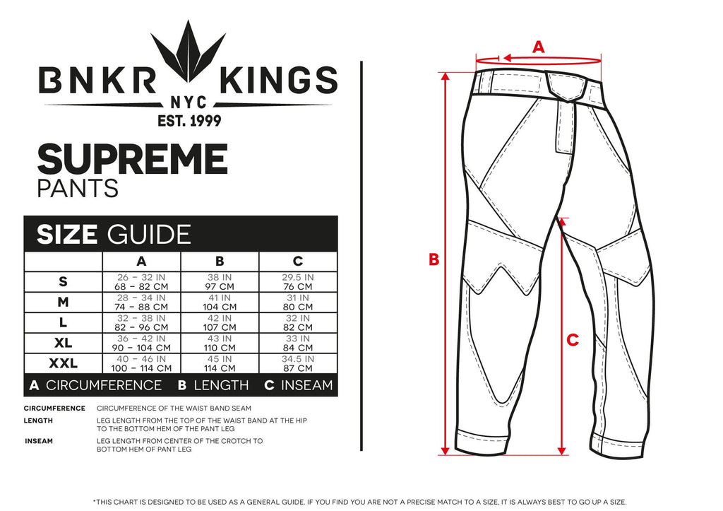 BUNKERKINGS V2 SUPREME PANTS - ROYAL BLEU