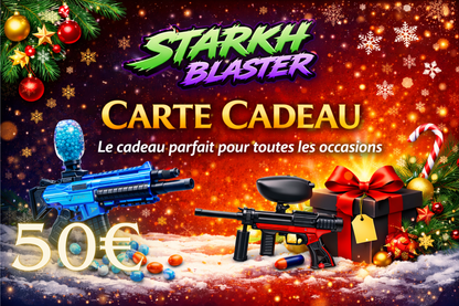 Carte cadeau Starkh Blaster - Paintball (valable sur tout le site)