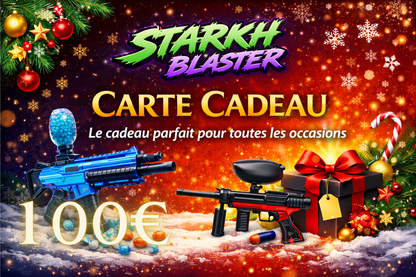 Carte cadeau Starkh Blaster - Paintball (valable sur tout le site)