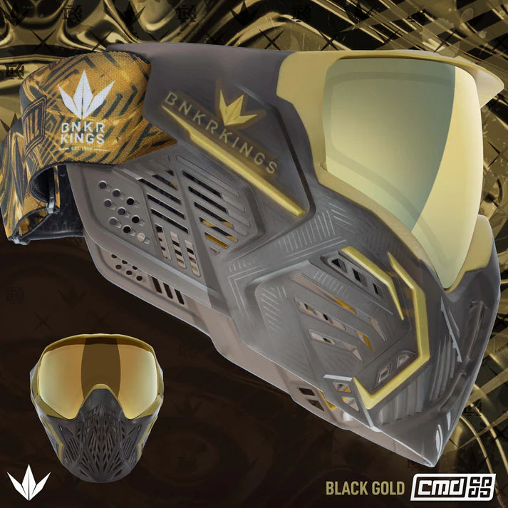BUNKERKINGS CMD GOGGLE - BLACK GOLD