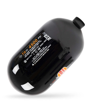 Bunkerkings FN Lite Air Bottle Only - 70ci 4500psi - Black BK Knife - Bouteille d'air comprimé 1,15L