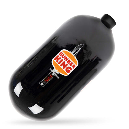 Bunkerkings FN Lite Air Bottle Only - 80ci 4500psi - Black BK Knife - Bouteille d'air comprimé 1,3L