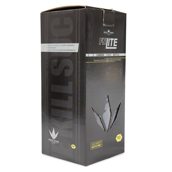 Bunkerkings FN Lite Air Bottle Only - 90ci 4500psi - Black BK Knife - Bouteille d'air comprimé 1,47L