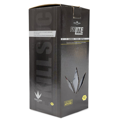 Bunkerkings FN Lite Air Bottle Only - 90ci 4500psi - Black BK Knife - Bouteille d'air comprimé 1,47L