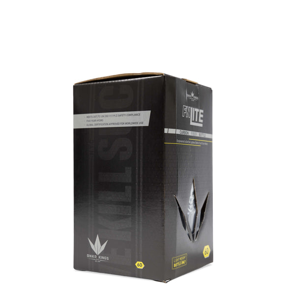 Bunkerkings FN Lite Air Bottle Only - 60ci 4500psi - Black Joker Skull - Bouteille d'air comprimé 0.98L