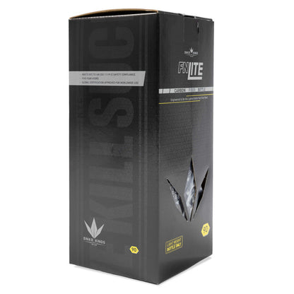 Bunkerkings FN Lite Air Bottle Only - 90ci 4500psi - Black Joker Skull - Bouteille d'air comprimé 1,47L