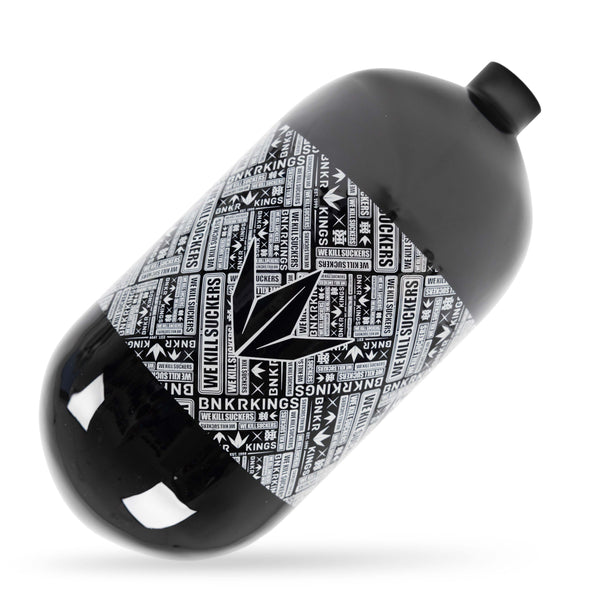 Bunkerkings FN Lite Air Bottle Only - 80ci 4500psi - Black WKS - Bouteille d'air comprimé 1,3L