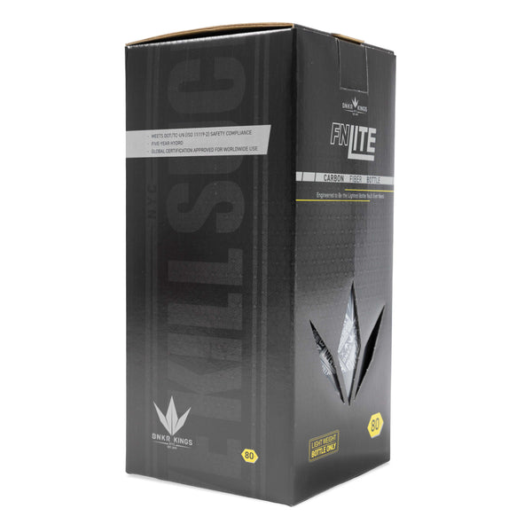 Bunkerkings FN Lite Air Bottle Only - 80ci 4500psi - Black WKS - Bouteille d'air comprimé 1,3L