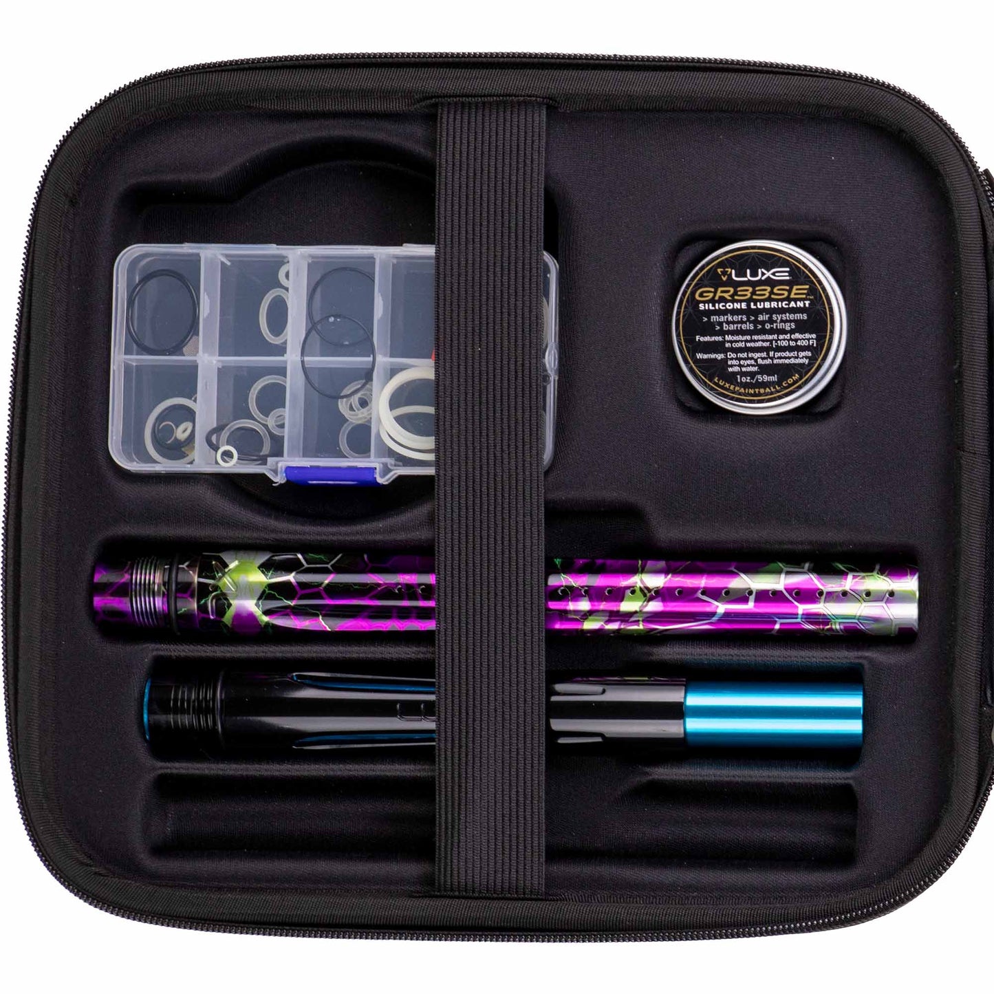 DLX Luxe® TM40 marker, Graphic Wrap - Techno Hex purple